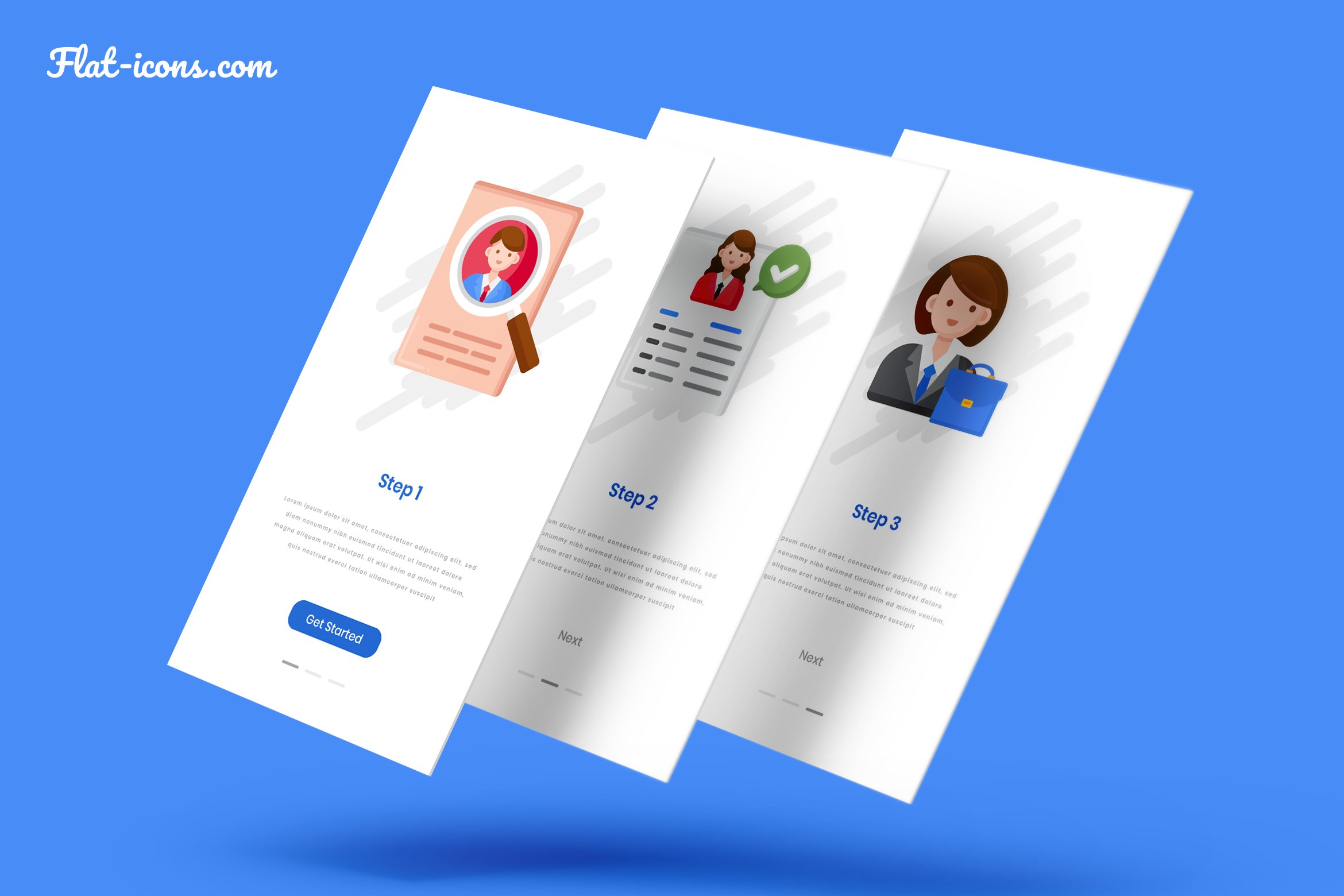 recruitment agency icons rich cm mockup 1 28apps screen float29 716