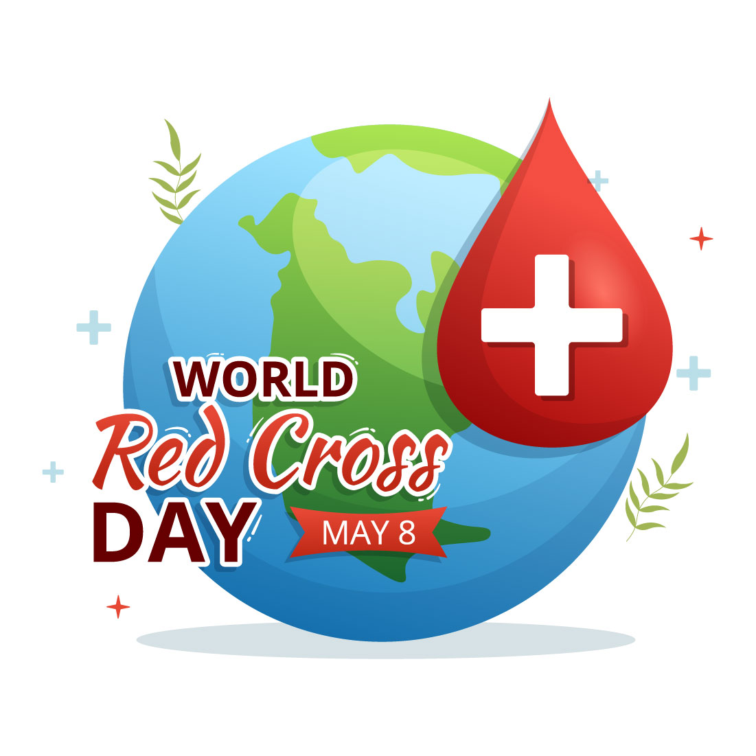 15 World Red Cross Day Illustration preview image.