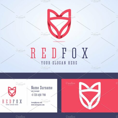 Red fox logo cover image.