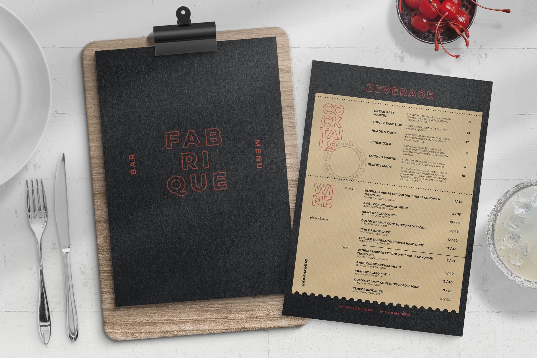 restaurant menu template 05 963