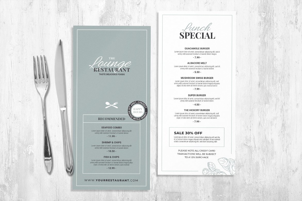 restaurant menu template psd vector indd 05 830