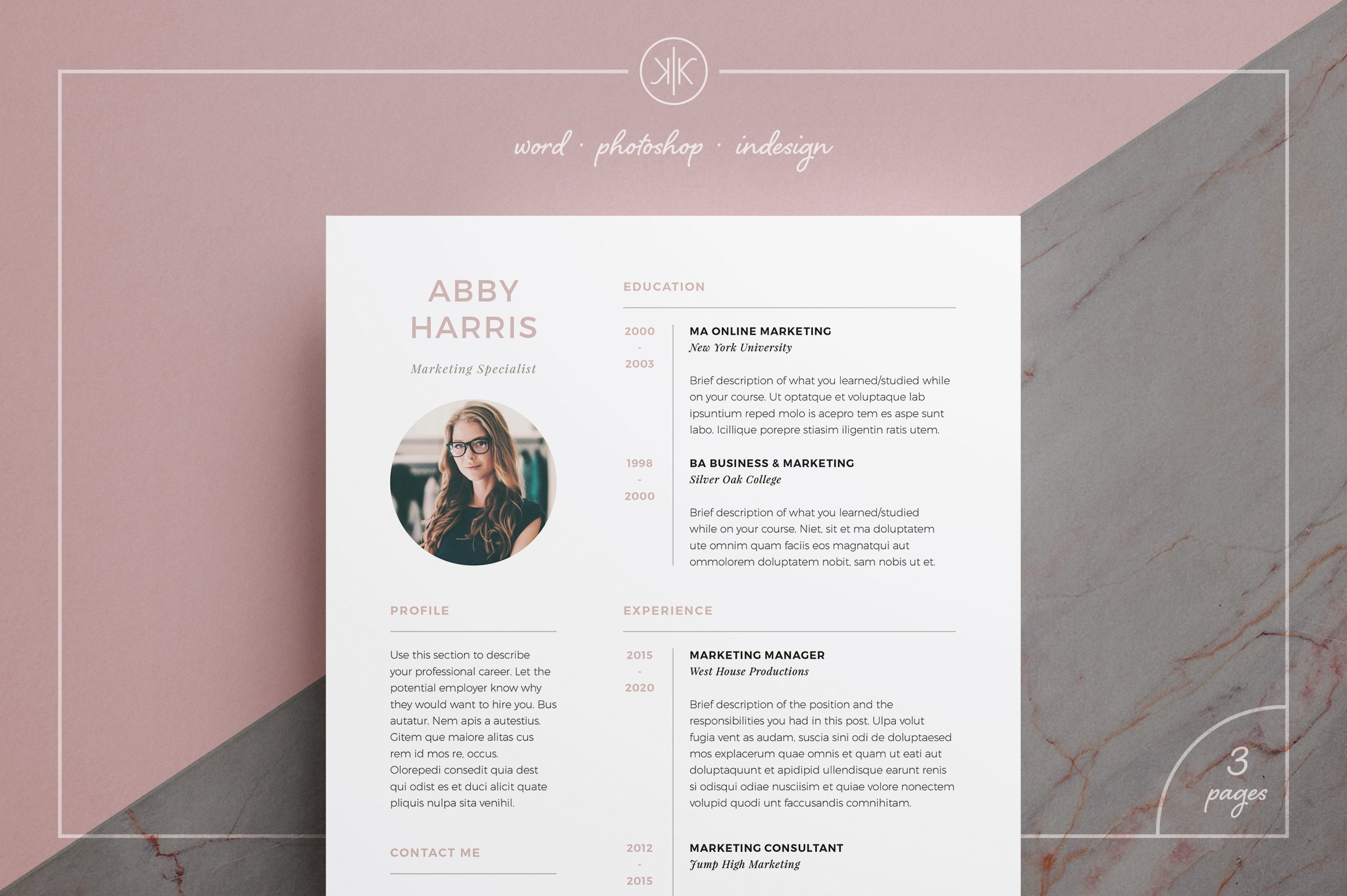 Resume/CV | Abby cover image.