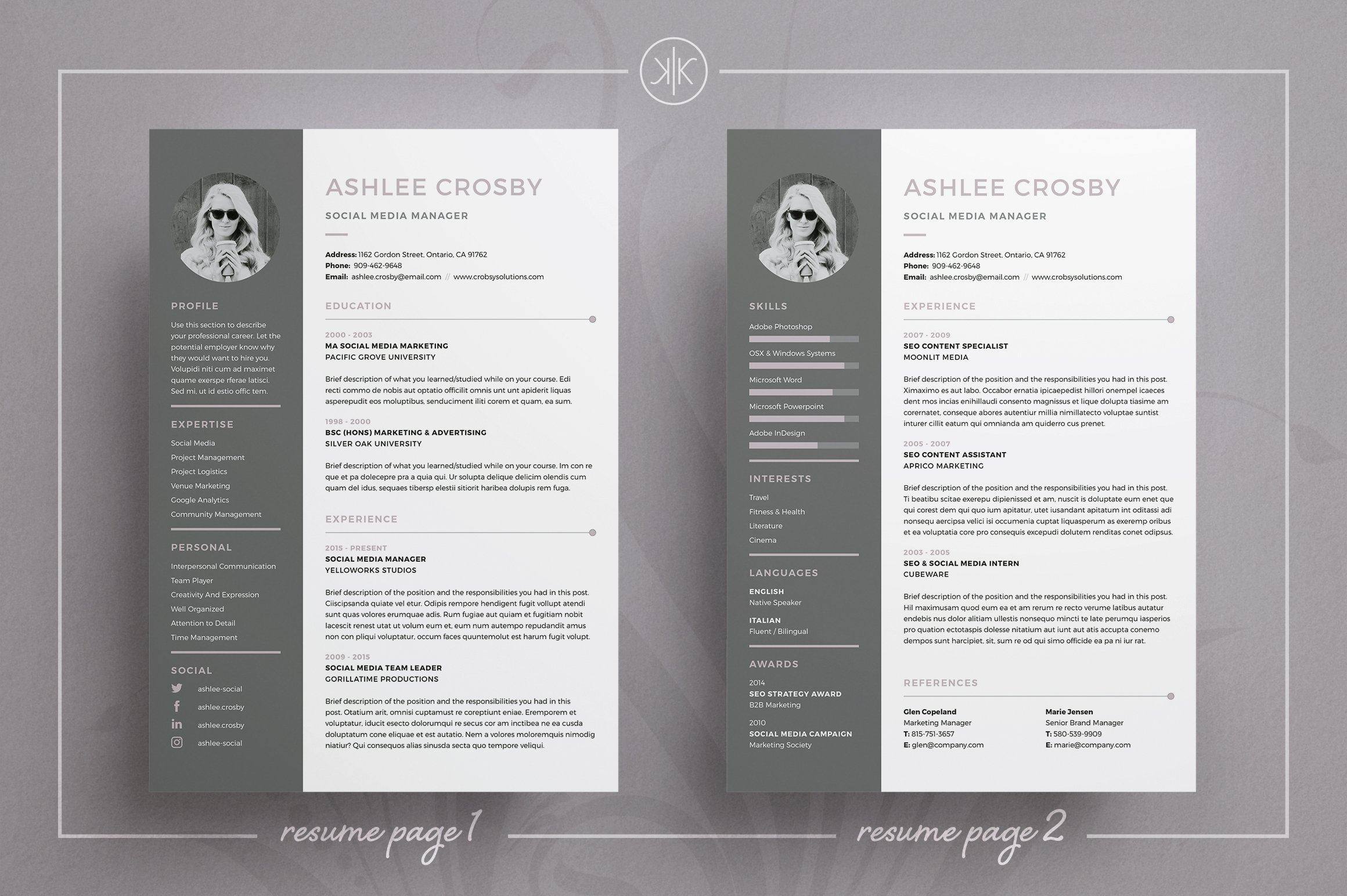 Resume/CV | Ashlee preview image.