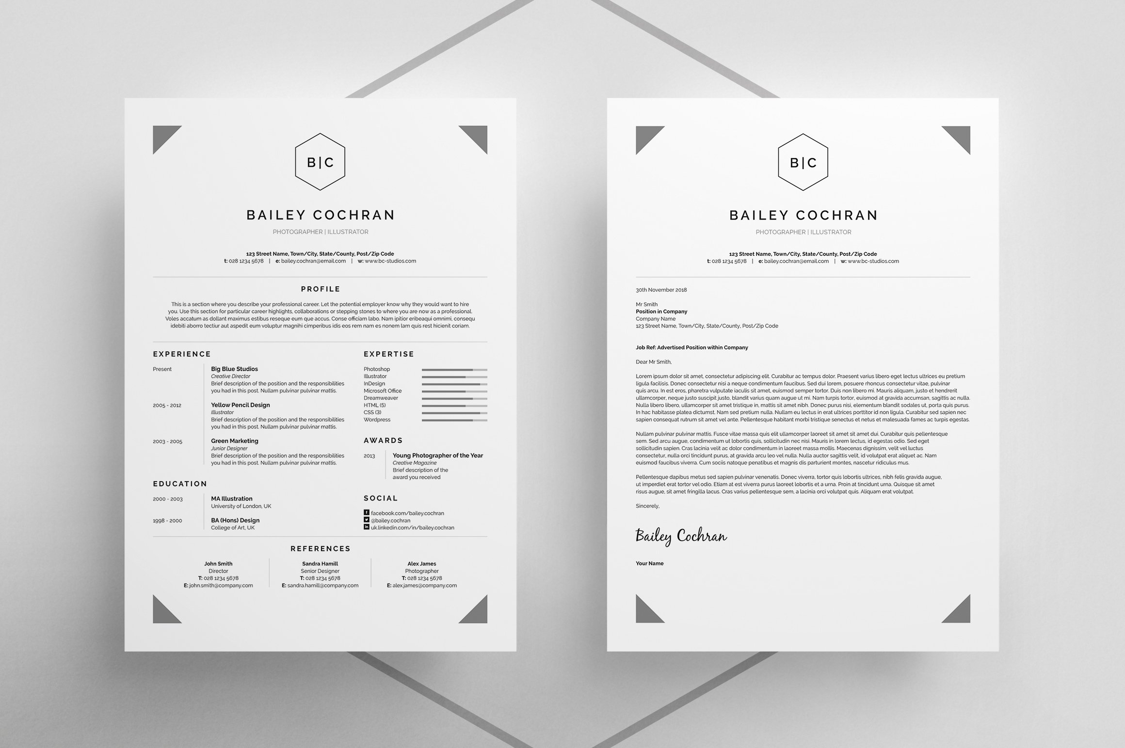 Resume/CV - Bailey preview image.