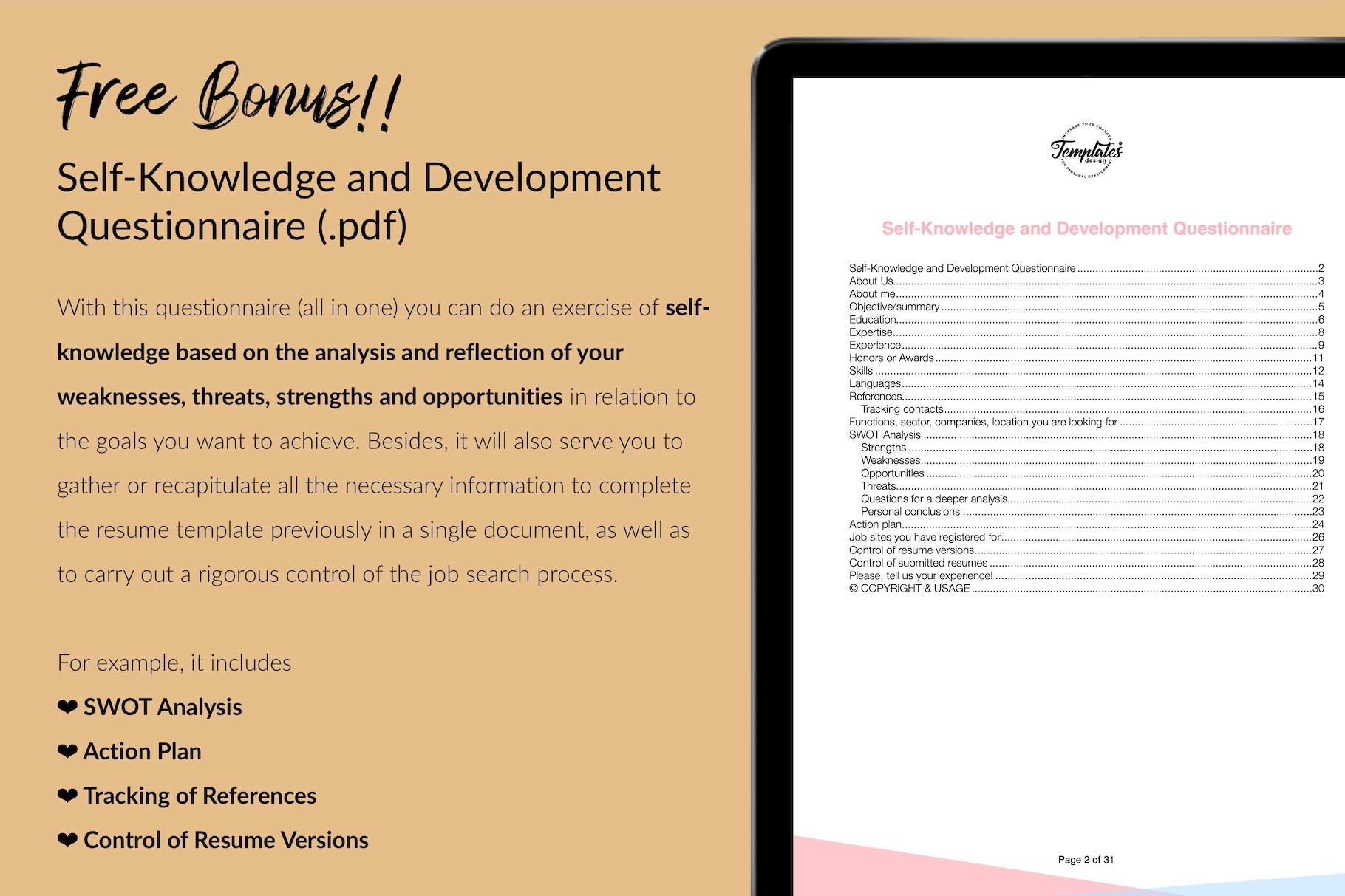 resume cv template audrey stewart for creative market 12 self knowledge and development questionnaire 657