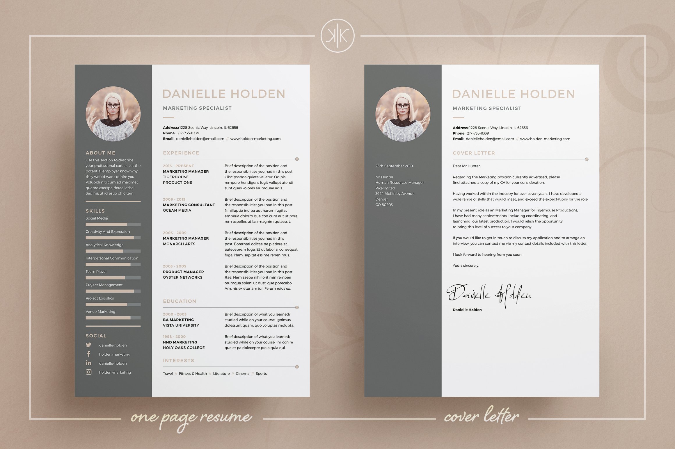Resume/CV | Danielle preview image.