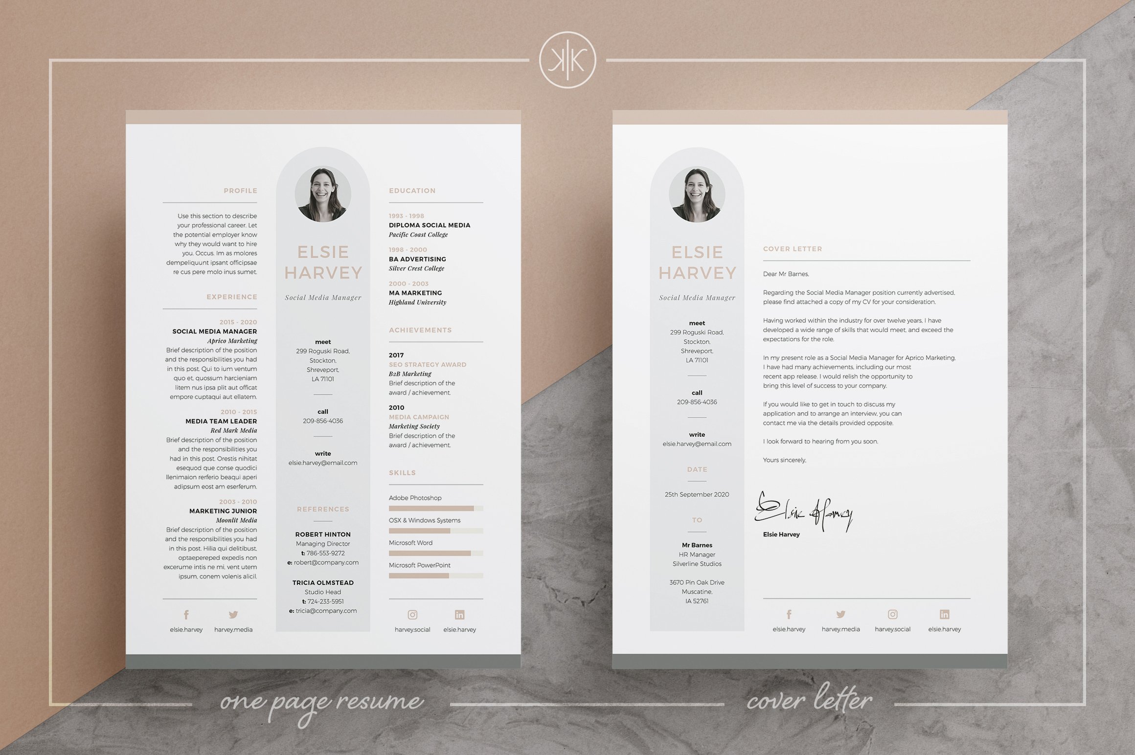 Resume/CV | Elsie preview image.