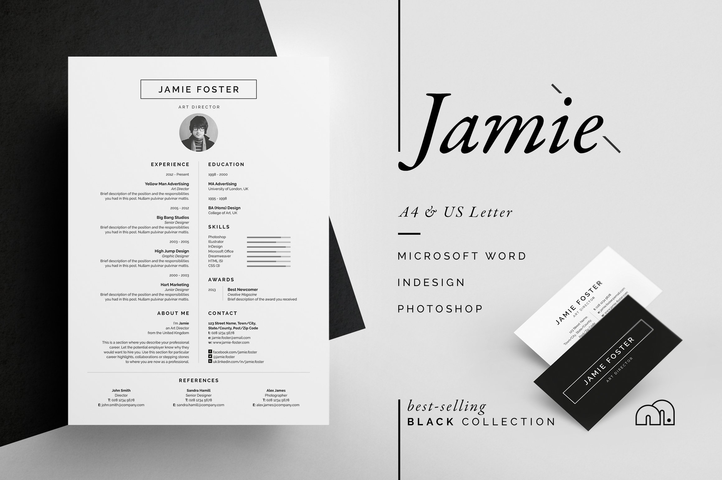 Resume/CV - Jamie cover image.