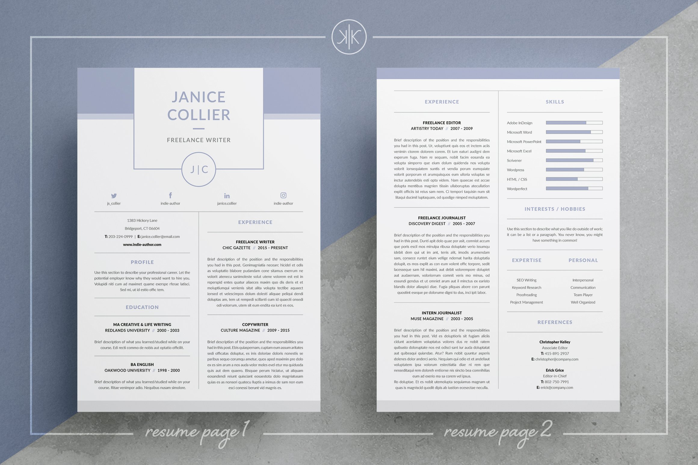 Resume/CV | Janice preview image.