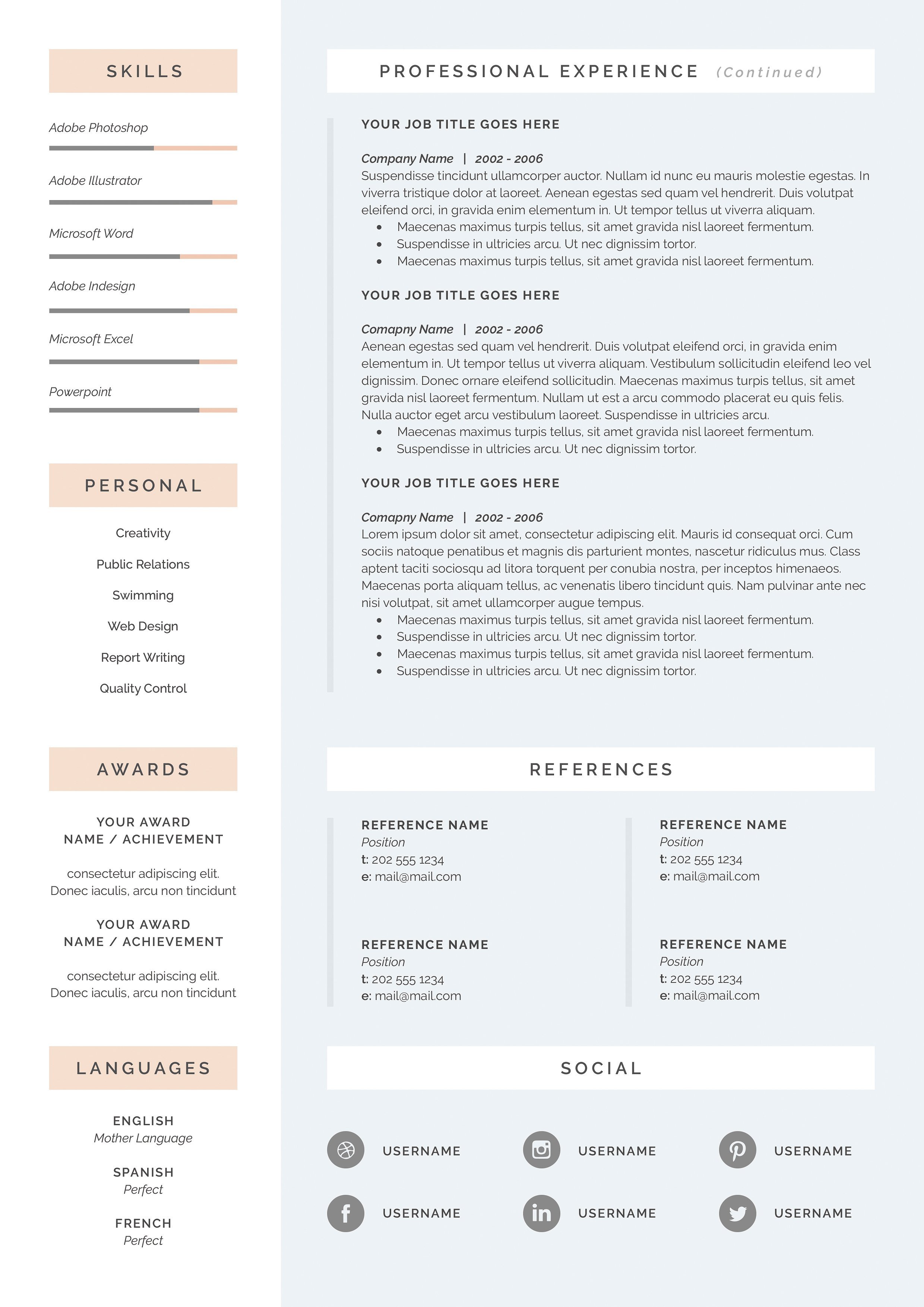 resume page 2 290