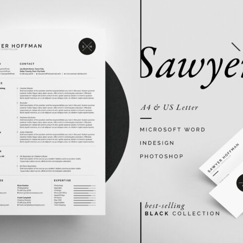 Resume/CV - Sawyer cover image.