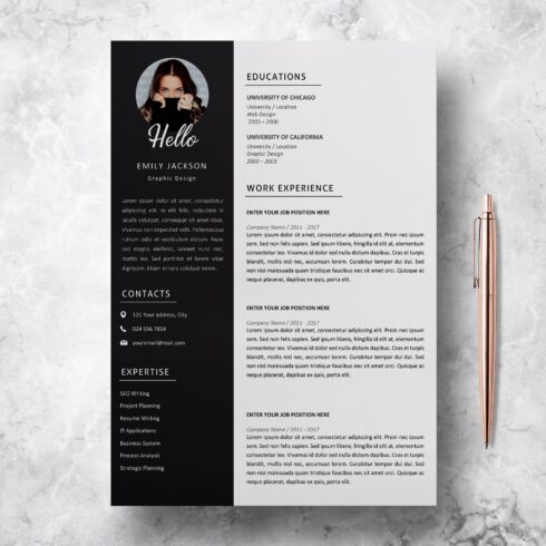 Resume | CV Template + Cover Letter cover image.
