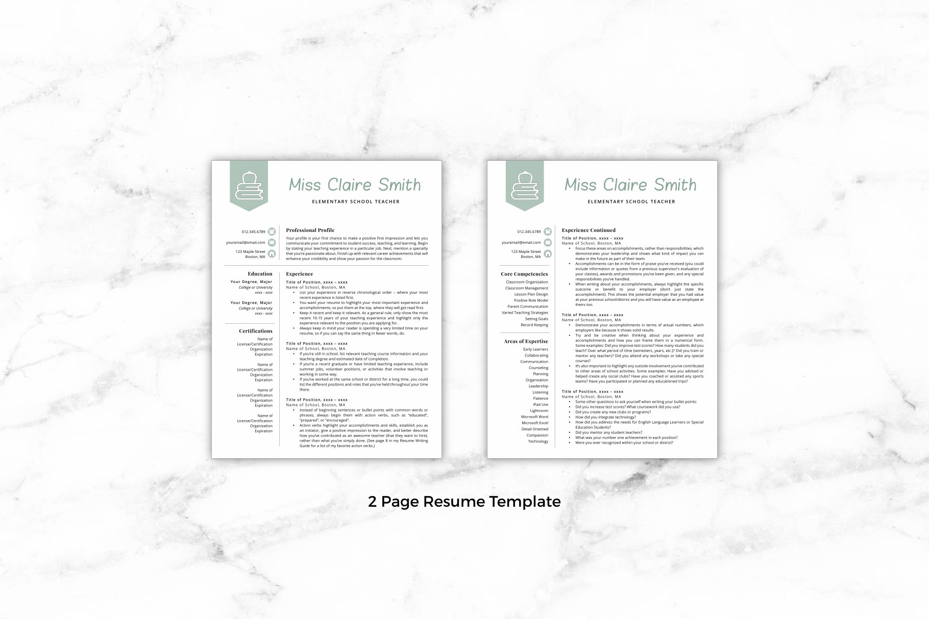 resume template 2 514