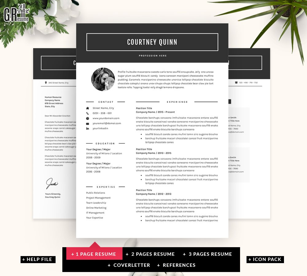 resume template 2 752