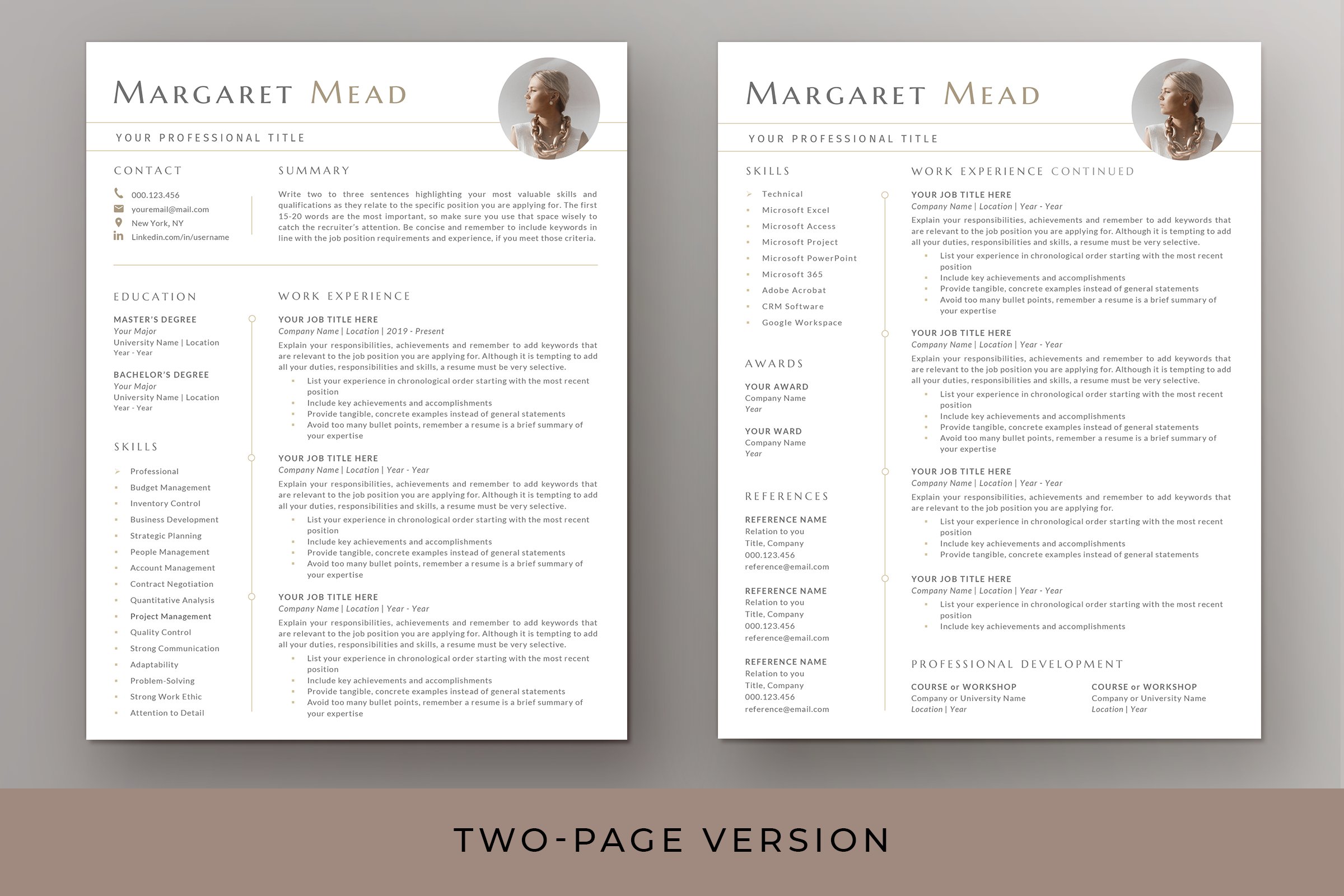 resume template page 3 857