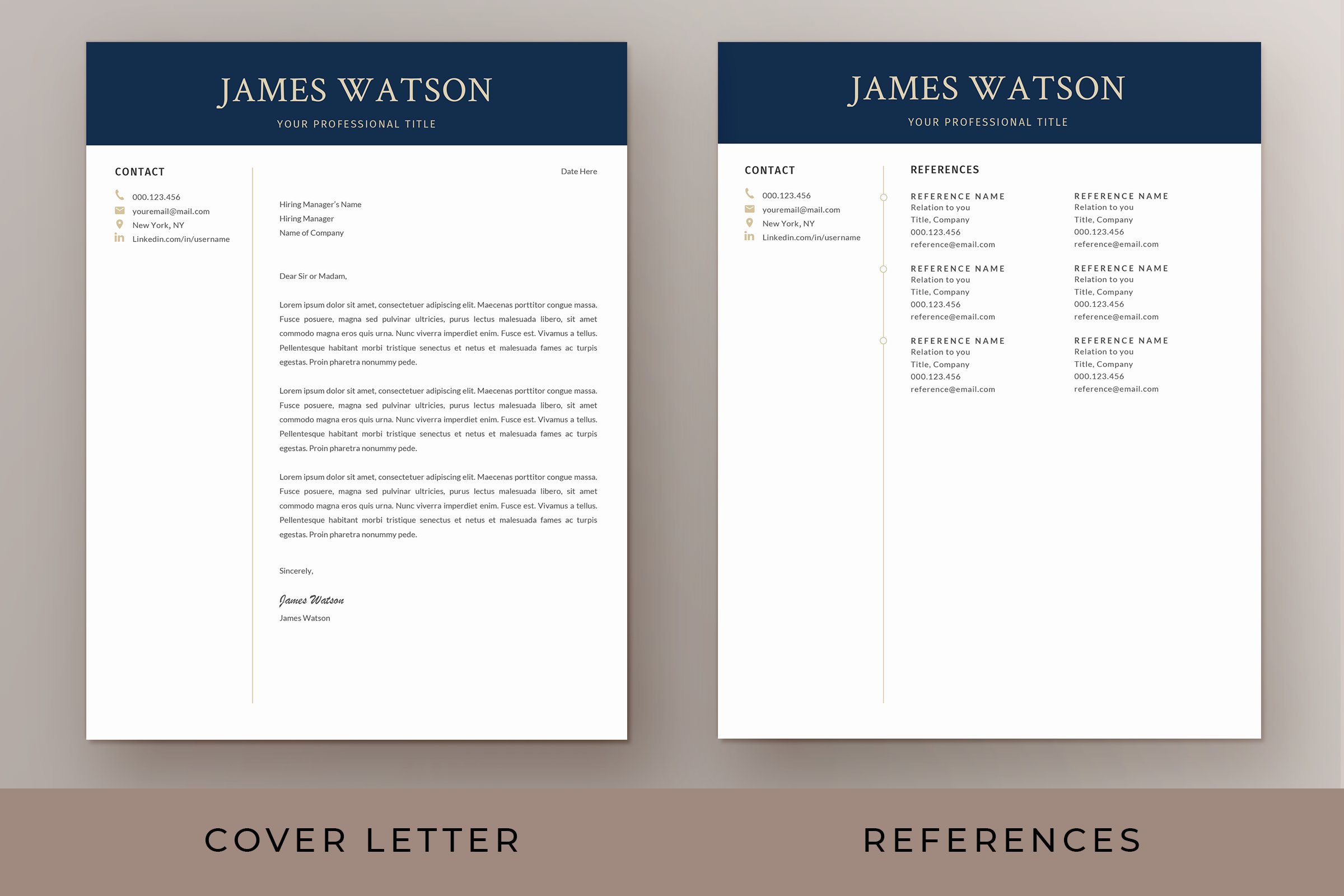 resume template page 5 178