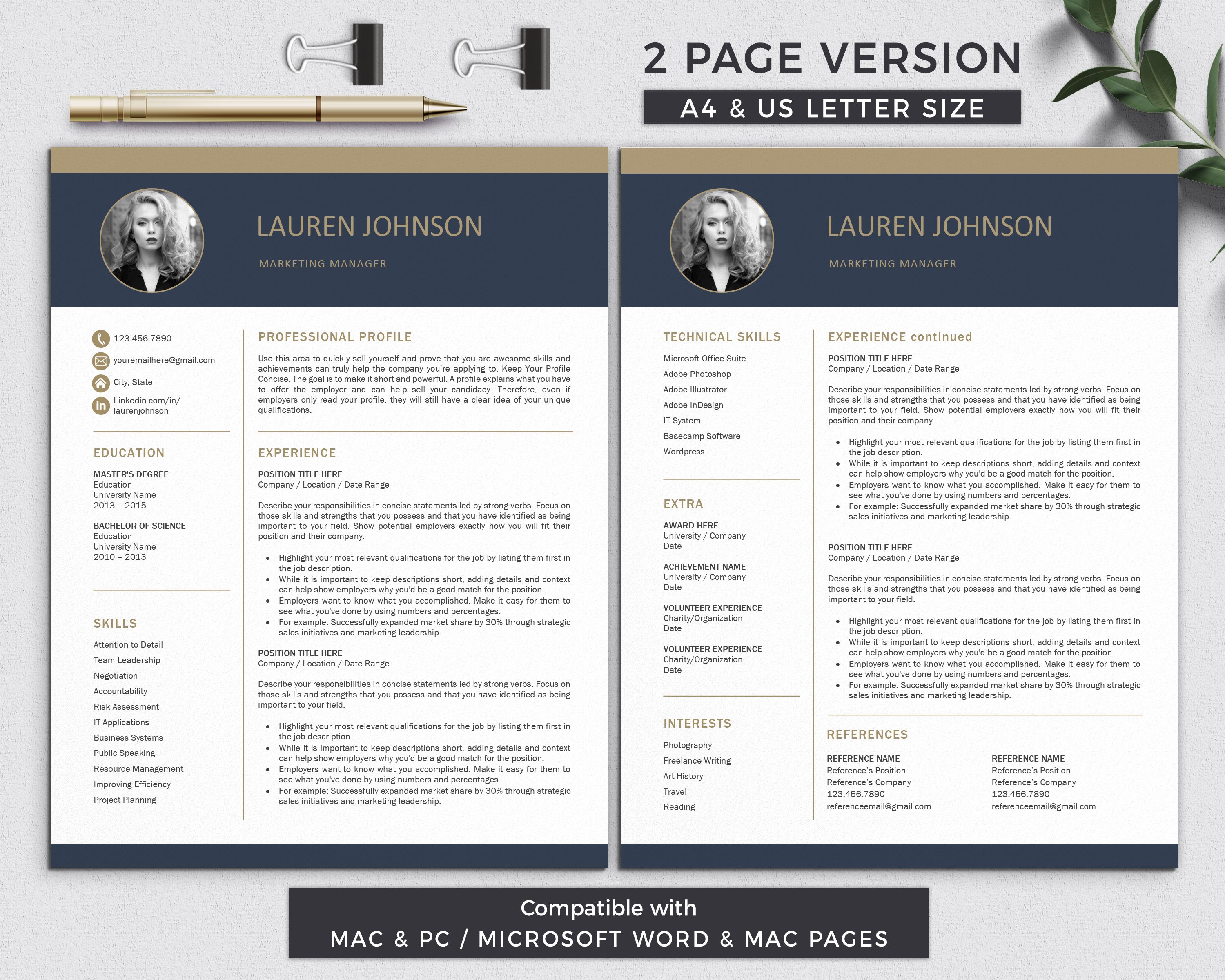 resume design photo02 043 345