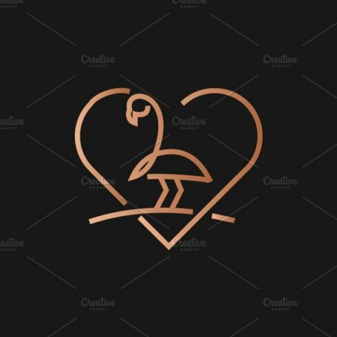 flamingo love logo cover image.