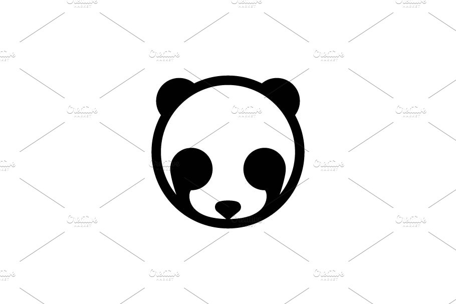 Panda Head logo cover image.