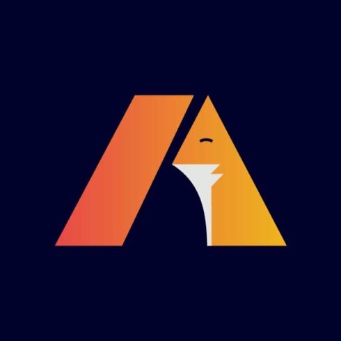 Letter A fox logo cover image.