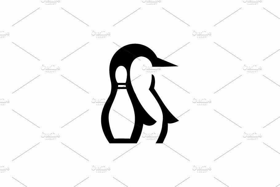 Pinguin bowling logo cover image.