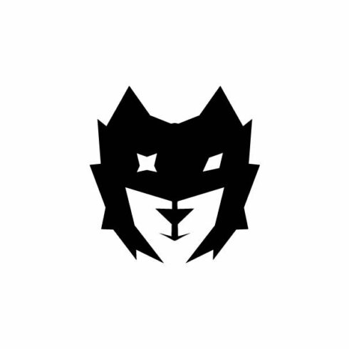 wolf face logo cover image.