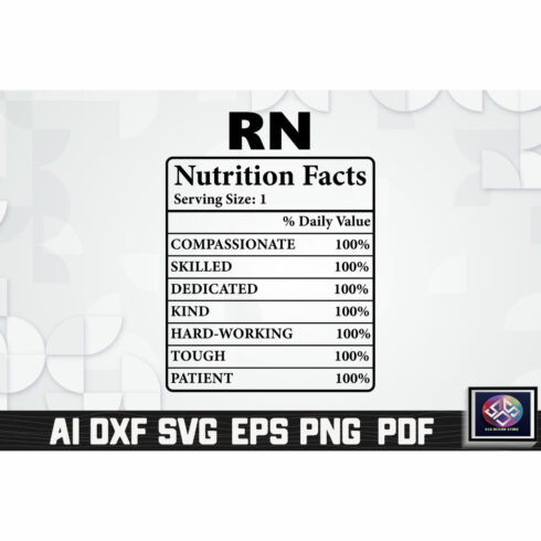 Rn Nutrition Facts cover image.