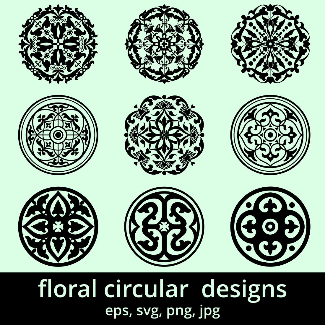 Circular Floral Designs cover image.