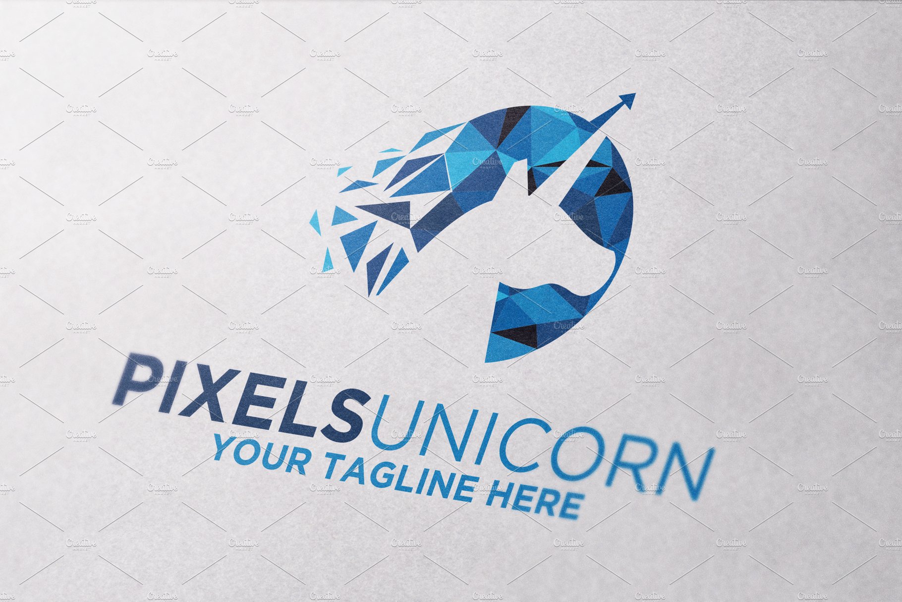 Pixels Digital Unicorn Logo cover image.