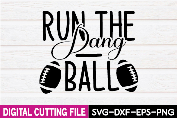 Run the dance ball svg cut file.