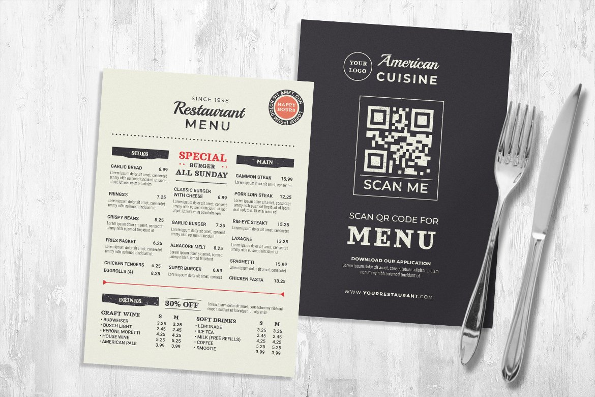 rustic bbq barbecue menu templates psd ai indd 03 793