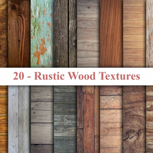 Rustic Wood Textures cover image.