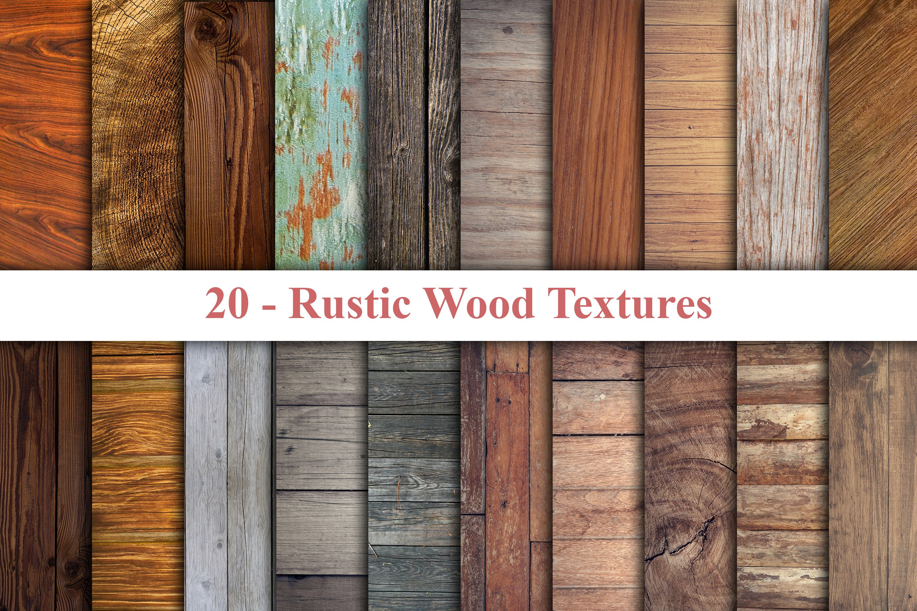 Rustic Wood Textures cover image.