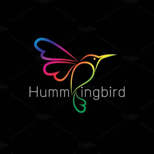 Vector image of an hummingbird cover image.