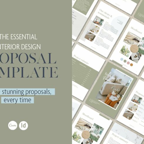 Sage Proposal Template cover image.