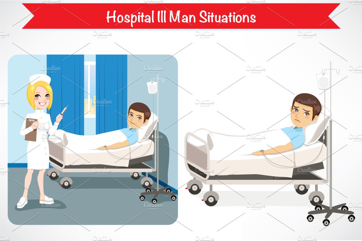 4 Hospital Ill Man Situations cover image.