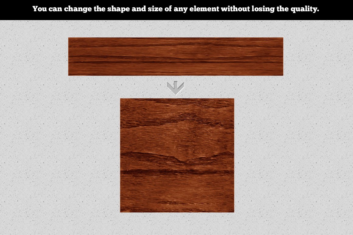 Vector Wood Texture preview image.
