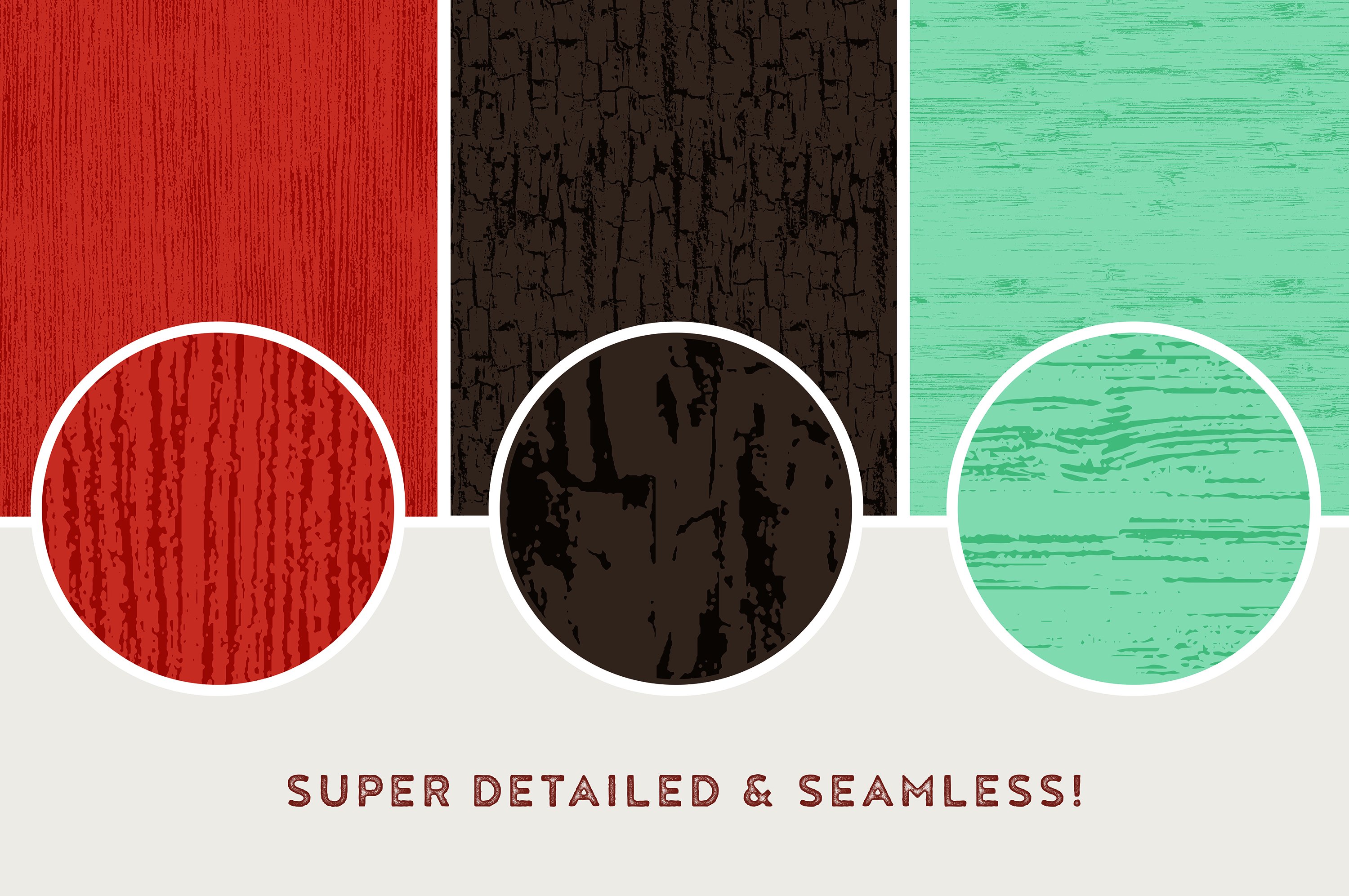 24 Seamless Wood Textures preview image.