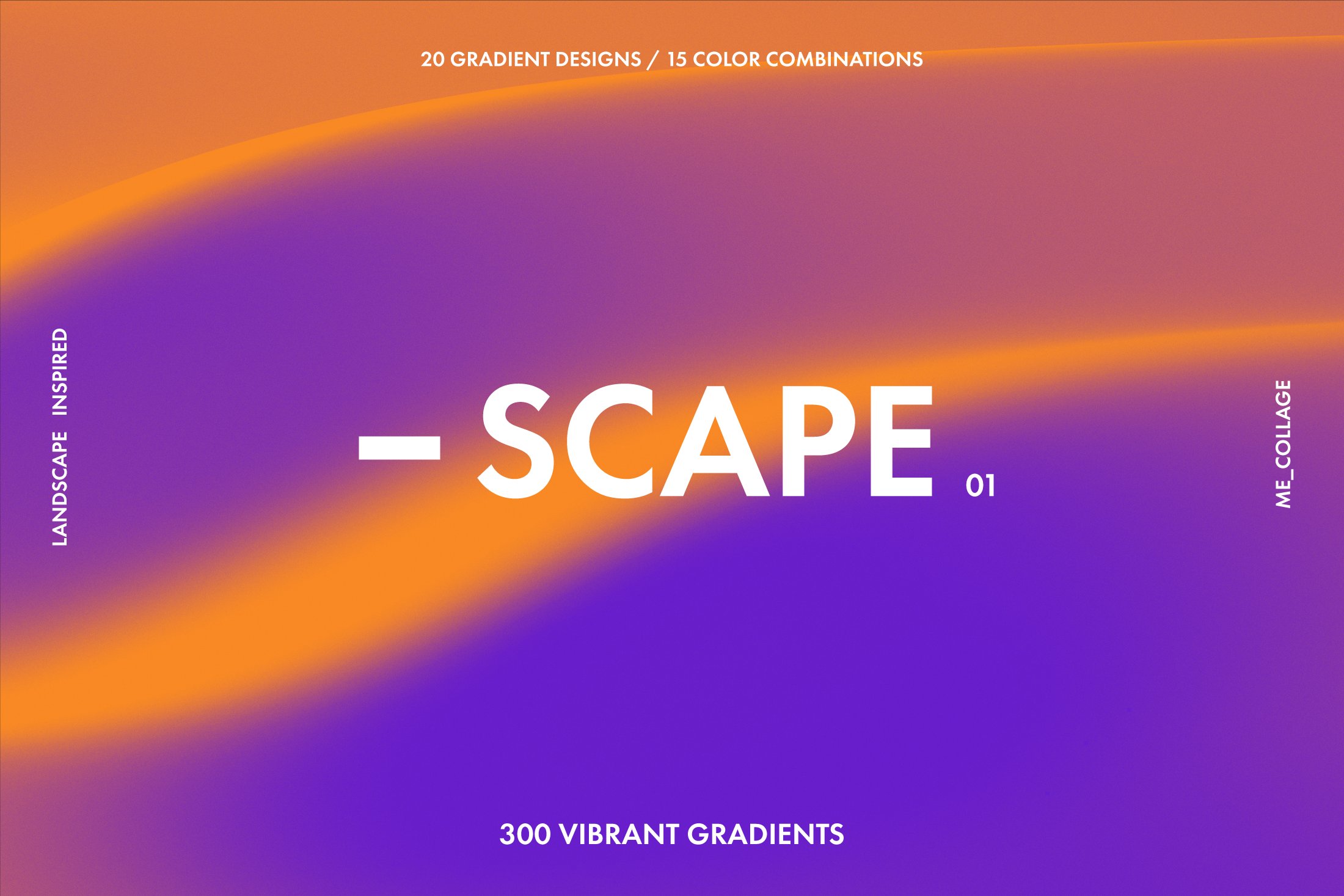 VIBRANT ABSTRACT GRADIENT TEXTURES cover image.