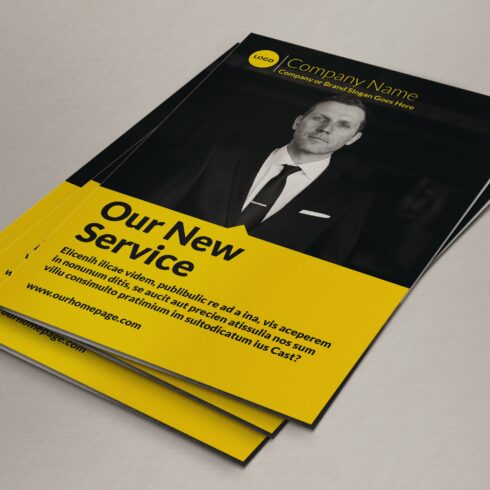 Business Bi-Fold Brochure cover image.