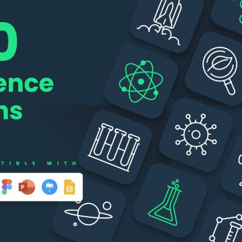 Science Icons cover image.
