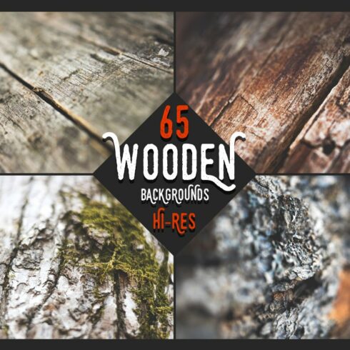 Wooden Backgrounds - Big Set cover image.