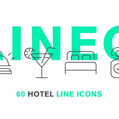 60 HOTEL ICONS cover image.