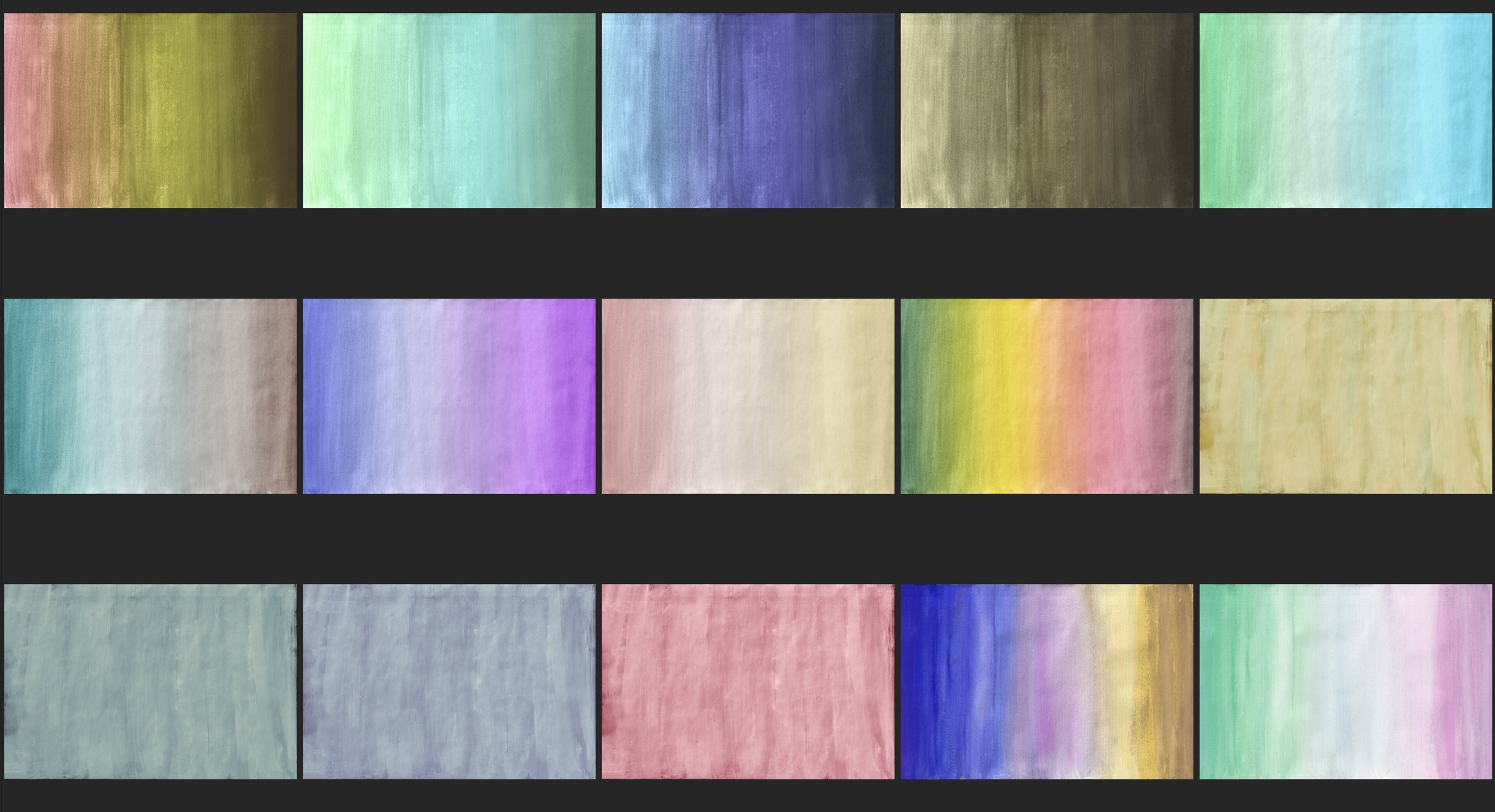 Water Colour Gradients Backgrounds preview image.
