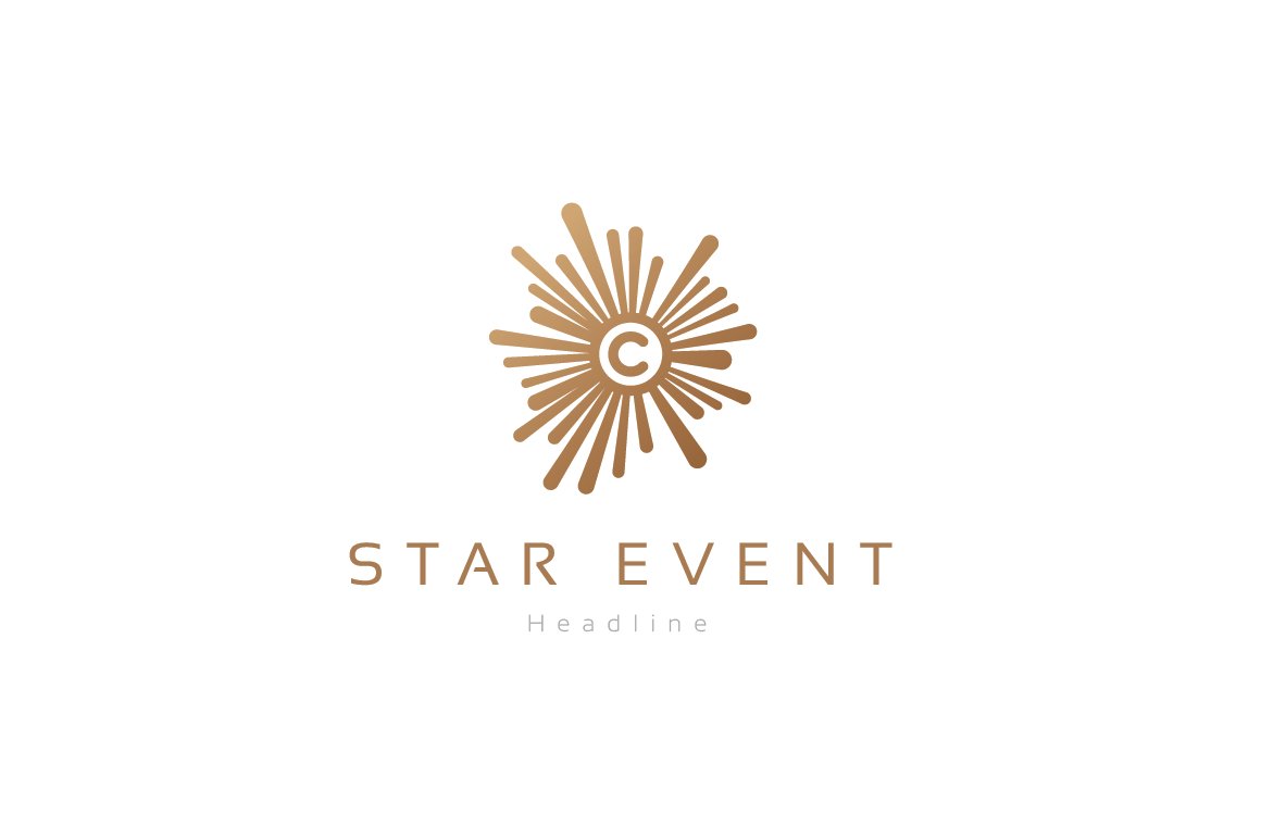 Star event company logo. cover image.