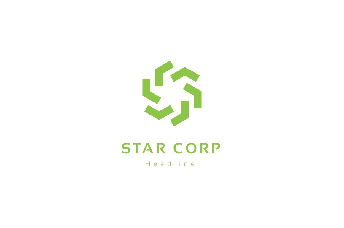 Star corporation logo. preview image.