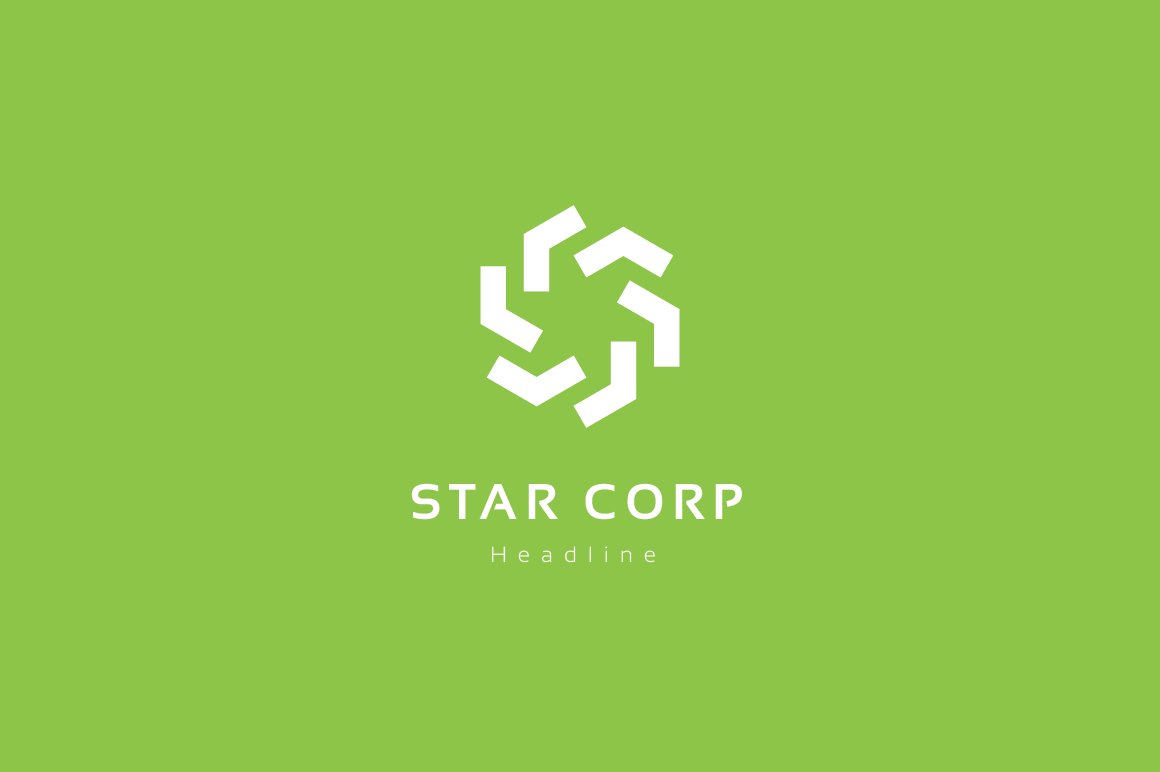 Star corporation logo. cover image.