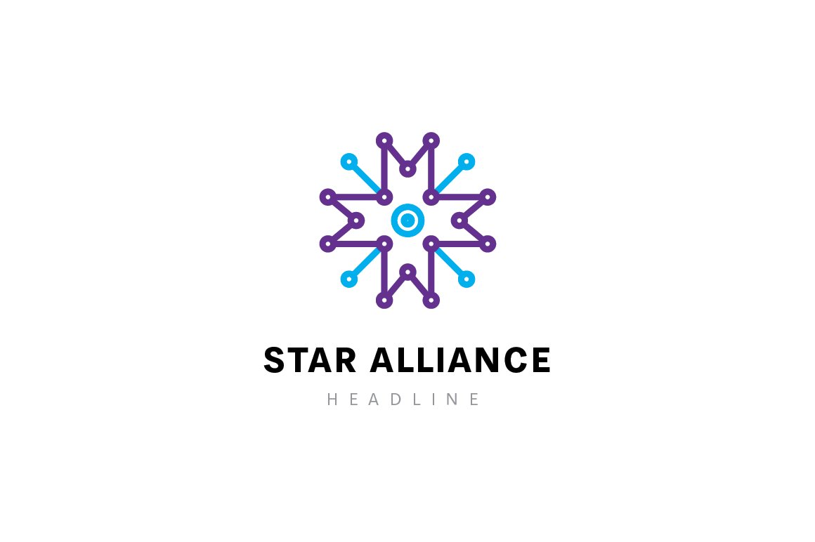 Star alliance logo. preview image.