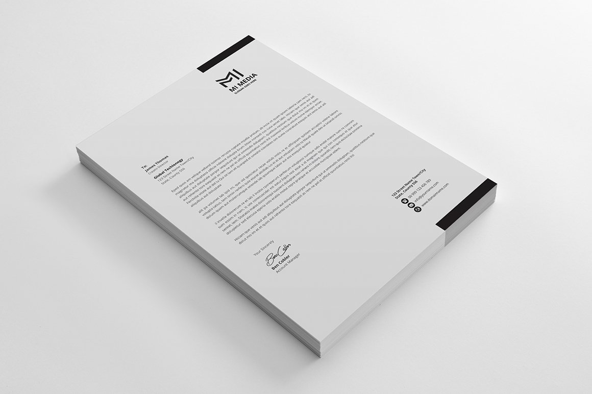 Letterhead preview image.