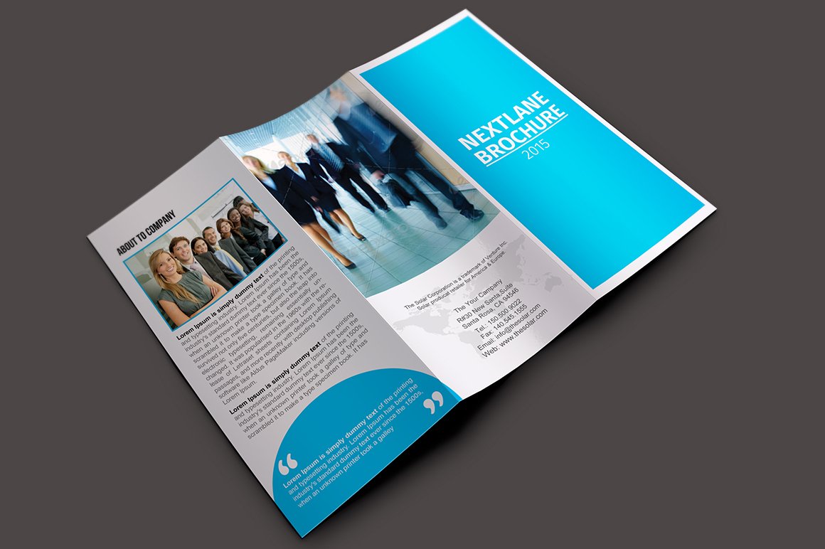 Trifold Multipurpose Brochure cover image.